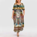 Hippie Hippie Soul Short Sleeve Plus Size Maxi Dress | Plus Size Dress | Summer Dress